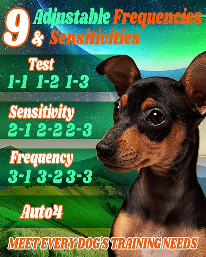 Ultrasonic Anti Barking Device Rechargeable Dog Bark Control Trainer 50Ft