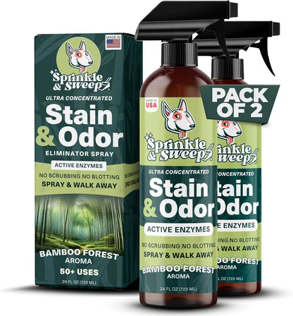 Urine Destroyer Enzyme Cleaner Spray for Dog & Cat Stains 24oz