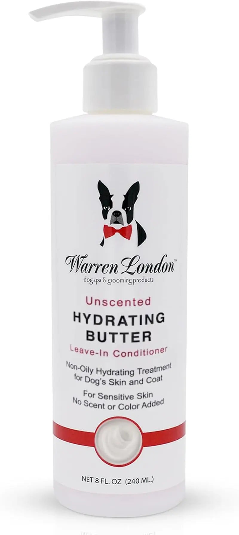 Warren London Hydrating Butter Leave-In Dog Conditioner Unscented - 8oz