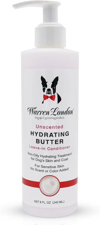 Warren London Hydrating Butter Leave-In Dog Conditioner Unscented - 8oz