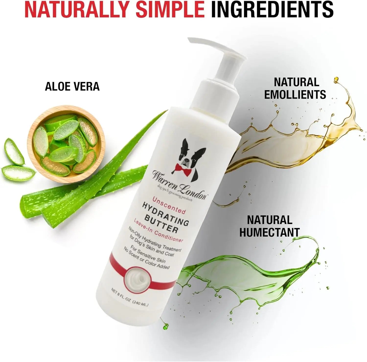 Warren London Hydrating Butter Leave-In Dog Conditioner