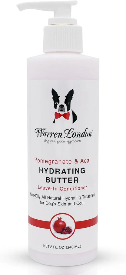Warren London Hydrating Butter Leave-In Dog Conditioner Pomegranate - 8oz