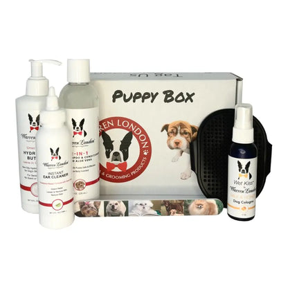 Warren London Puppy Gift Box – Complete Puppy Grooming & Care Set for New Owners Default Title