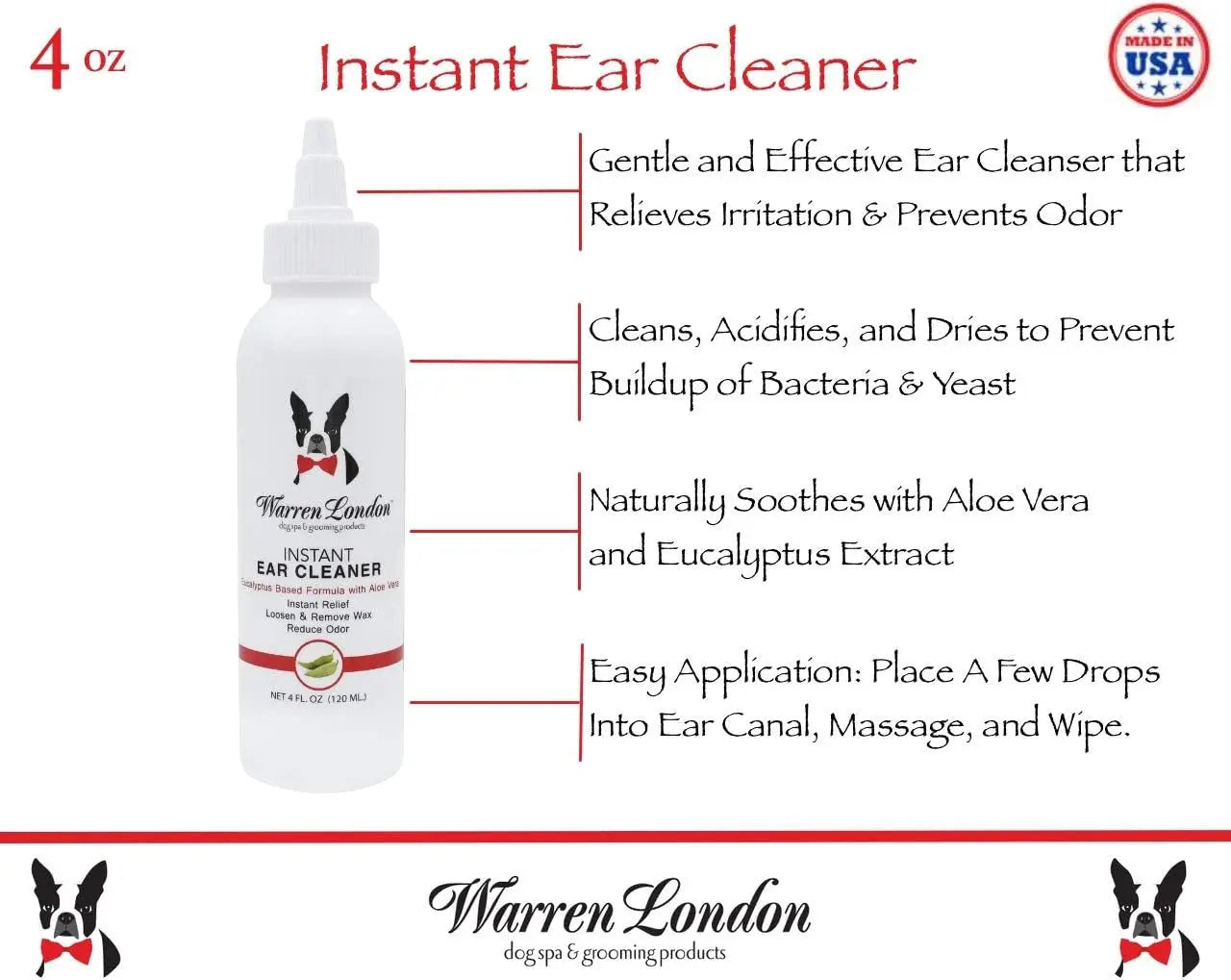 Warren London Ultimate Dog Spa Gift Box 8-Piece Grooming & Pampering Kit