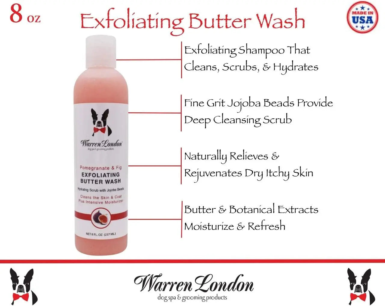 Warren London Ultimate Dog Spa Gift Box 8-Piece Grooming & Pampering Kit