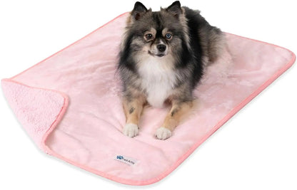 Waterproof Dog Blanket – Reversible Fleece, Washable Couch Protector in Colors