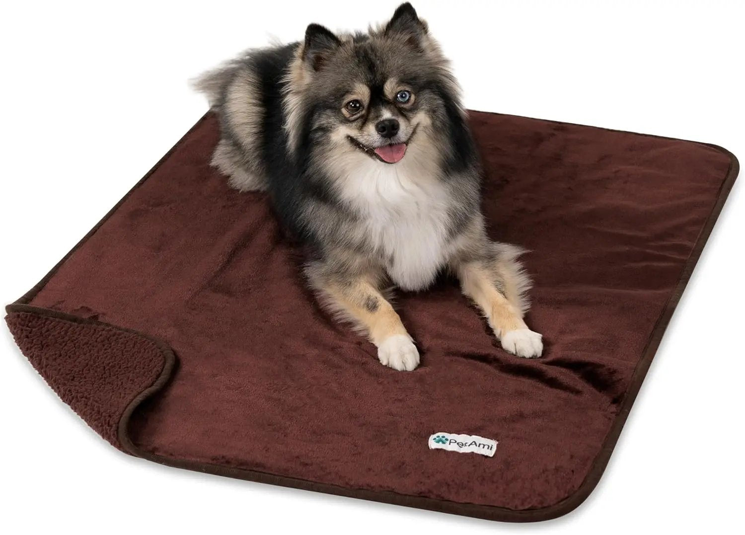 Waterproof Dog Blanket – Reversible Fleece, Washable Couch Protector in Colors