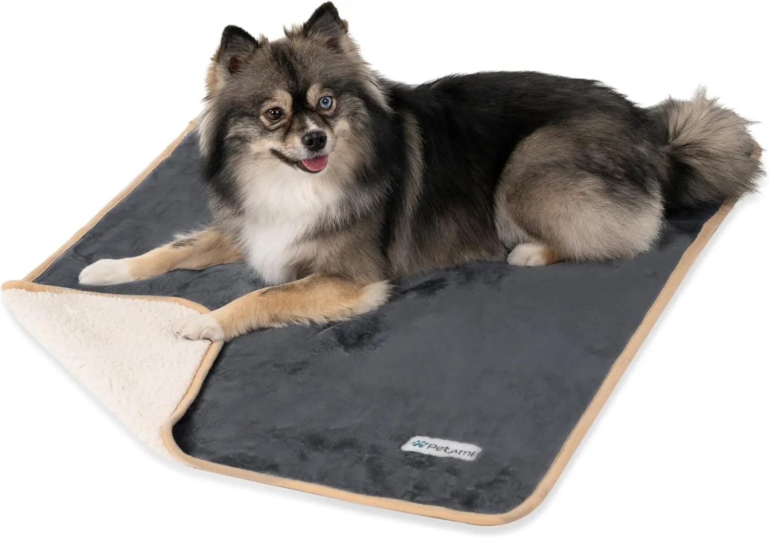 Waterproof Dog Blanket – Reversible Fleece, Washable Couch Protector