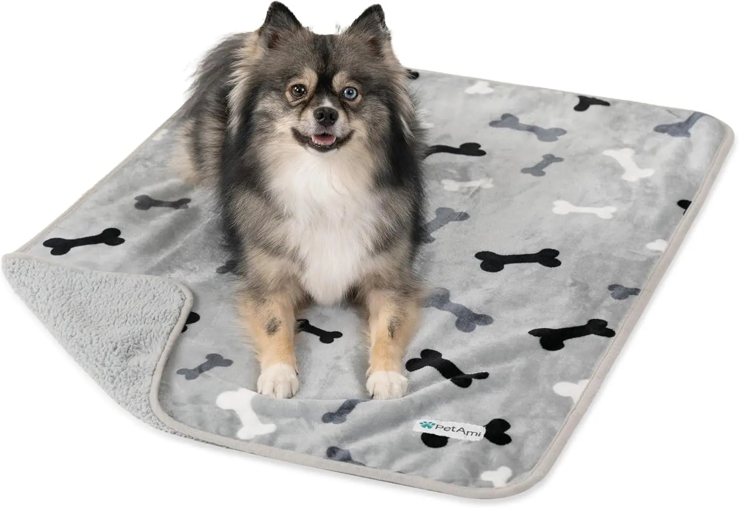 Waterproof Dog Blanket – Reversible Fleece, Washable Couch Protector