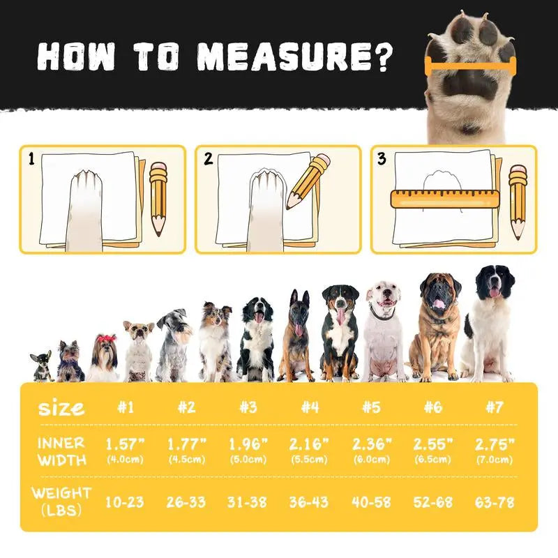 Waterproof Dog Boots (Set of 4) – Anti-Slip, Adjustable, Plush-Lined Shoes for Dogs, Winter & Outdoor Use