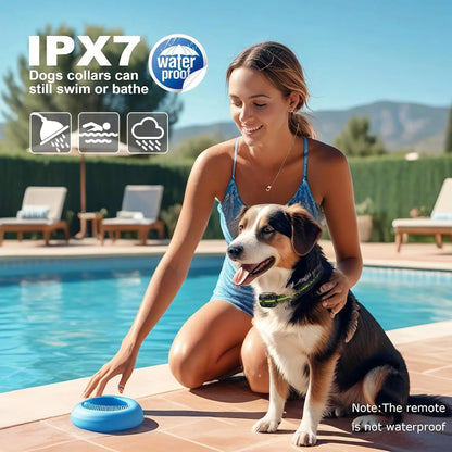 Waterproof Dog Training Collars for up to 3 Dogs 2600FT Remote IPX7 Rechargeable