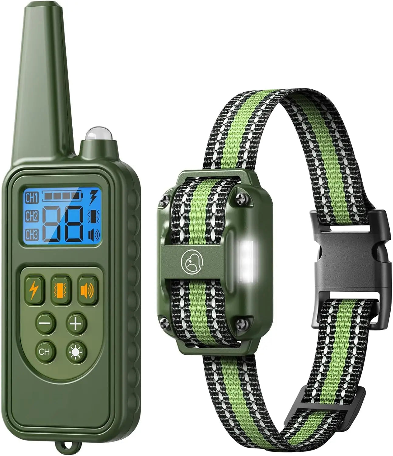 Waterproof Dog Training Collars for up to 3 Dogs 2600FT Remote IPX7 Rechargeable