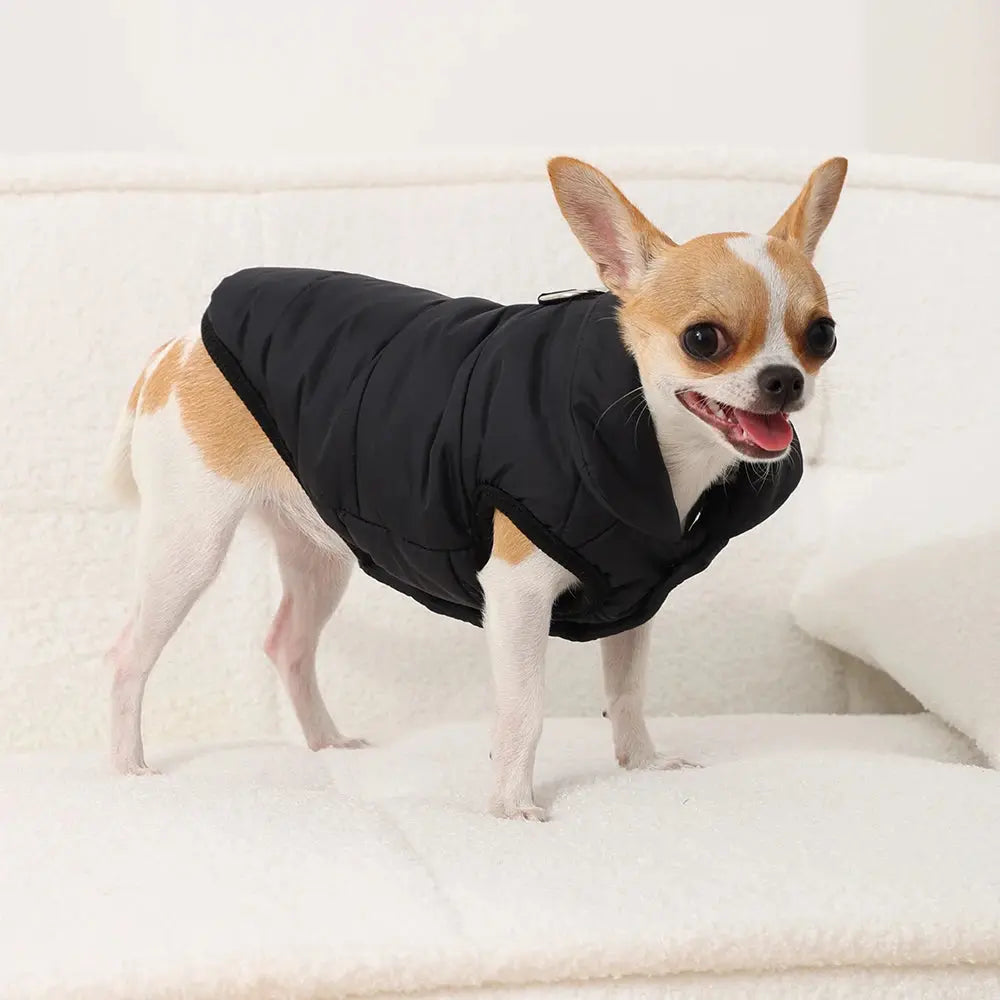 Waterproof Winter Dog Coat – Fleece Jacket Vest for Small Dogs & Cats XS–XL