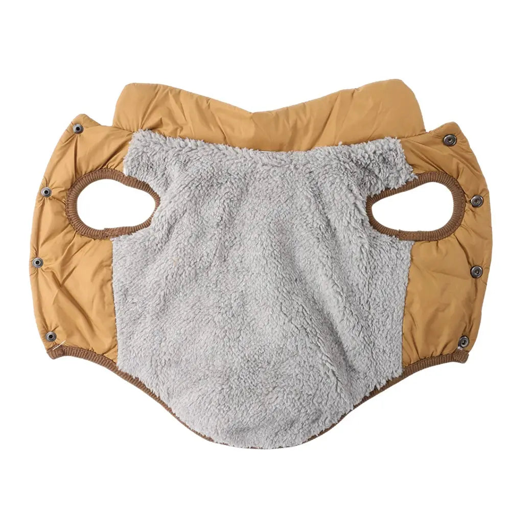Waterproof Winter Dog Coat – Fleece Jacket Vest for Small Dogs & Cats XS–XL