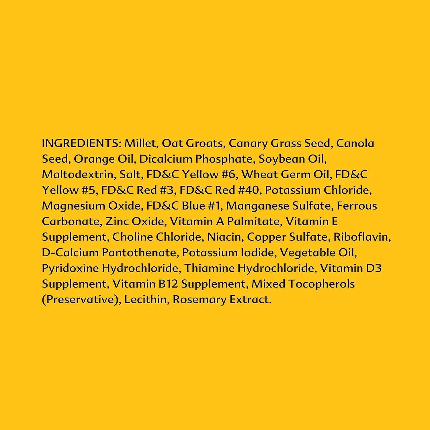 Wild Harvest Daily Blend Bird Food for Parakeet, Canary & Finch