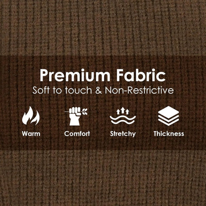 XL–5XL Dog Sweater with Harness Hole – Warm Stretch Turtleneck Winter Outfit