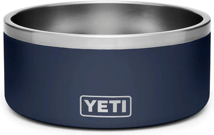 YETI 8, Stainless Steel, Non-Slip Dog Bowl, Holds 64 Ounces Navy