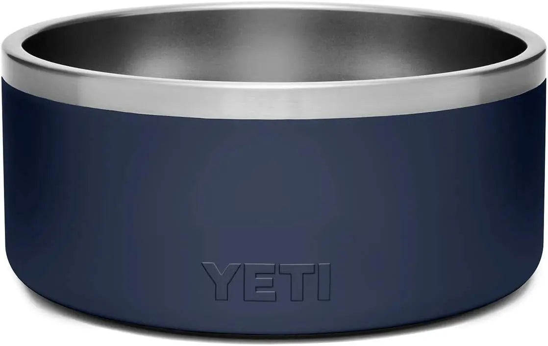 YETI 8, Stainless Steel, Non-Slip Dog Bowl, Holds 64 Ounces