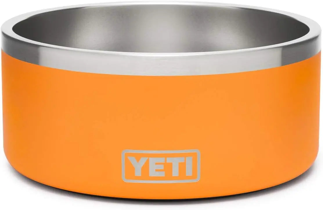 YETI 8, Stainless Steel, Non-Slip Dog Bowl, Holds 64 Ounces