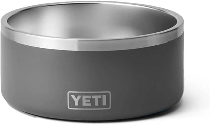 YETI 8, Stainless Steel, Non-Slip Dog Bowl, Holds 64 Ounces