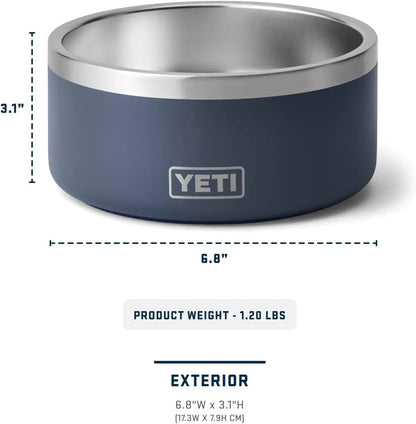 YETI Boomer 4 Dog Bowl | Stainless Steel, Non-Slip, 32 oz