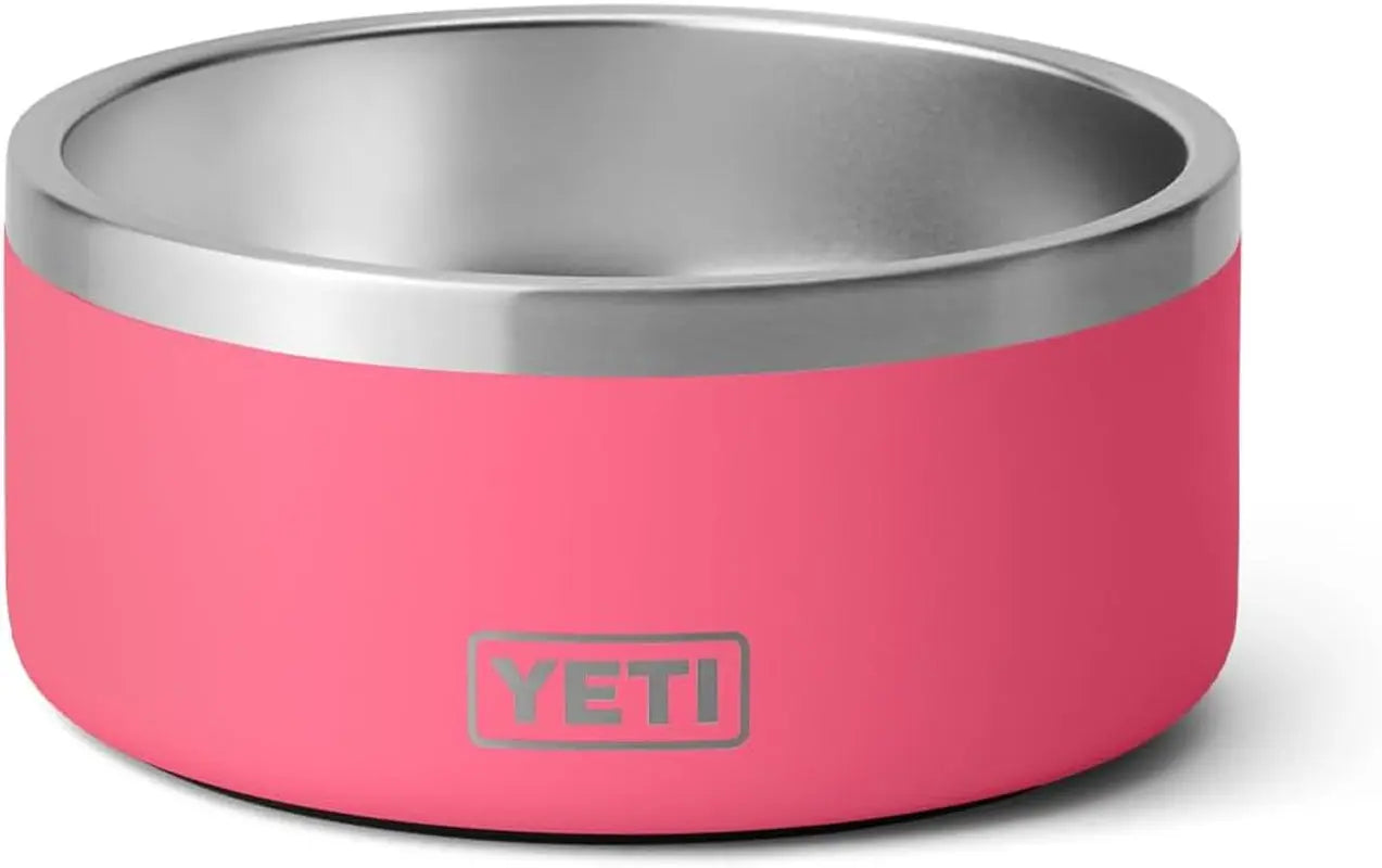 YETI Boomer 4 Dog Bowl | Stainless Steel, Non-Slip, 32 oz Tropical Pink