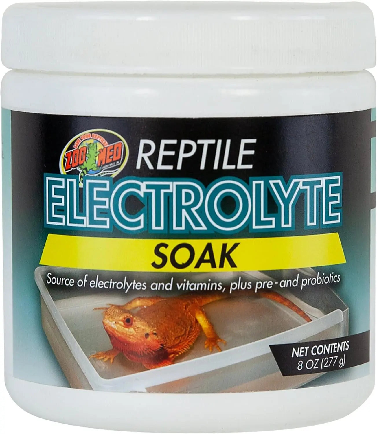 Reptile Calcium Supplement Powder Without Vitamin D3 Phosphorus-Free 8 Fl Oz (Pack Of 1)
