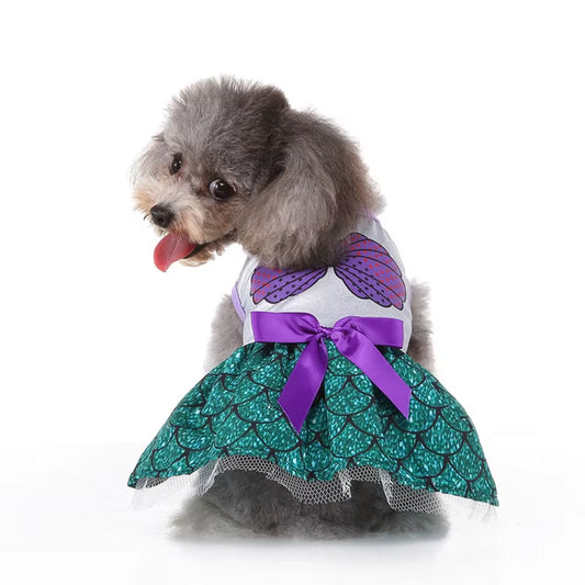 Halloween Pet Dress Costume | Superhero or Princess Outfit for Dogs & Cats 4