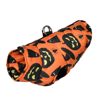 Halloween Dog Jacket | Warm Winter Pet Costume for Small Dogs & Cats 07