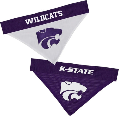 Official NCAA Collegiate Pet Bandana – Game Day Gear for Dogs & Cats Kansas State Wildcats