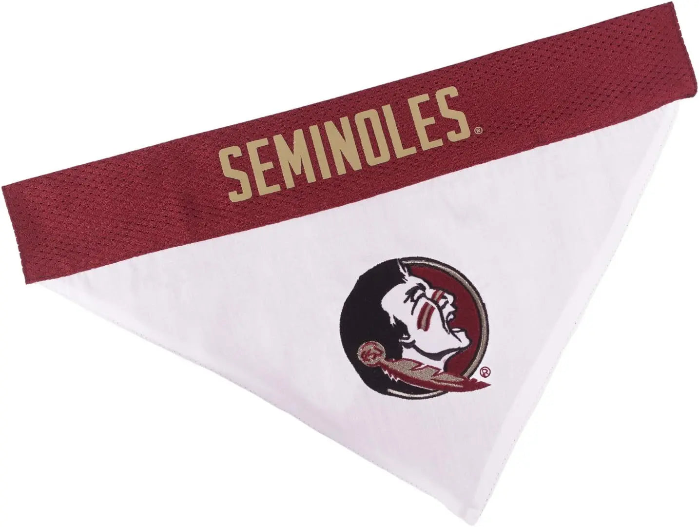 Official NCAA Collegiate Pet Bandana – Game Day Gear for Dogs & Cats Florida State Seminoles Large X-Large