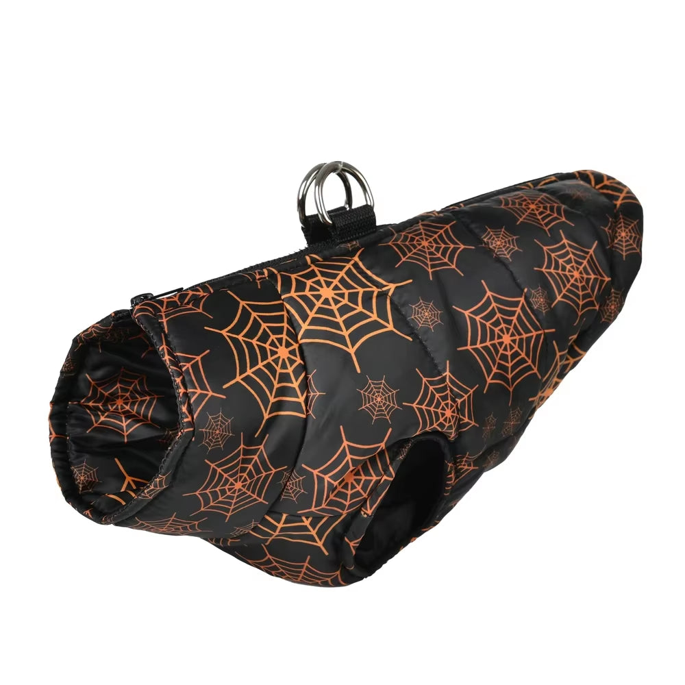Halloween Dog Jacket | Warm Winter Pet Costume for Small Dogs & Cats 03
