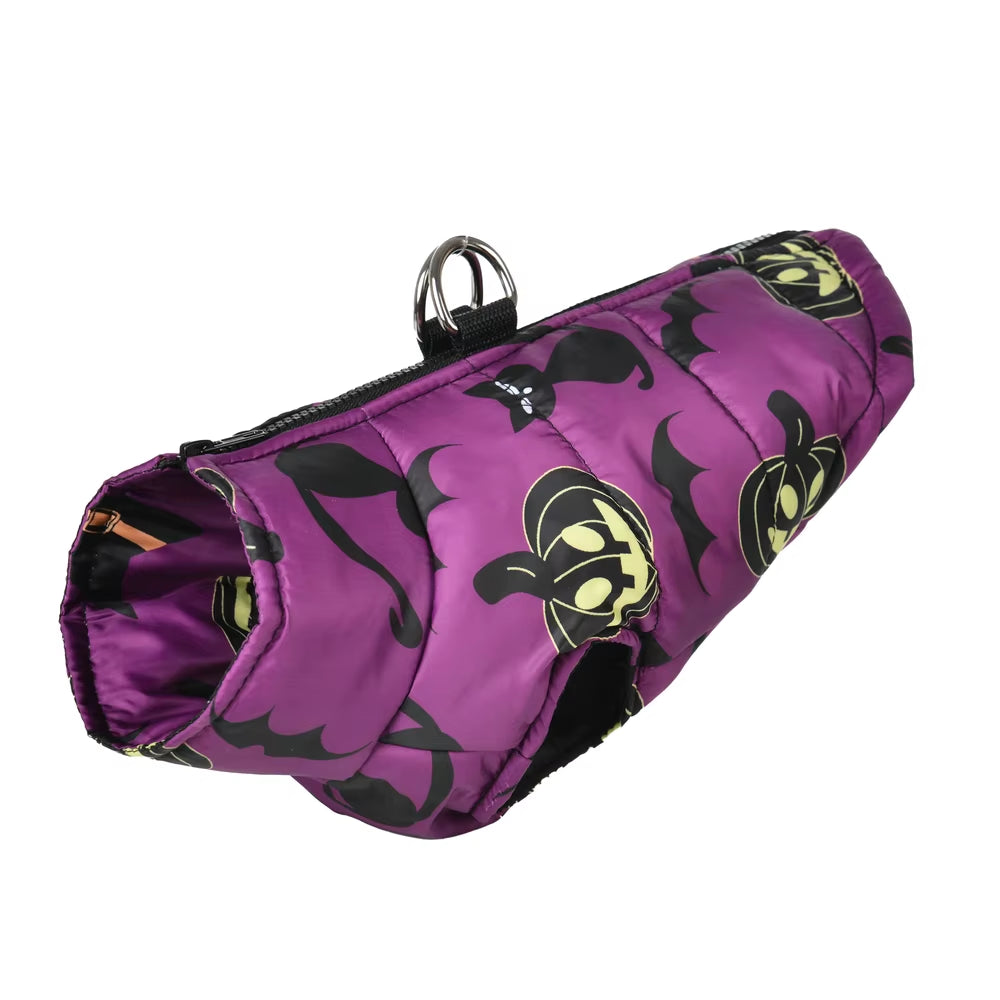 Halloween Dog Jacket | Warm Winter Pet Costume for Small Dogs & Cats 04