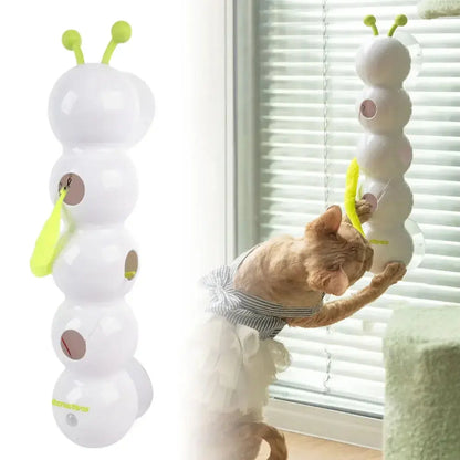 Interactive Caterpillar Smart Toy for Indoor Cats – Fun & Engaging Play