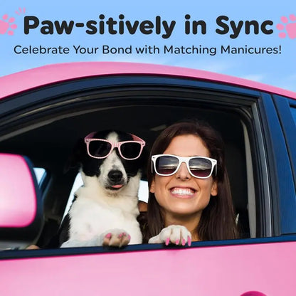 Dog Nail Polish Pens Quick Dry – Pet Safe Nail Pawlish for Dogs & Cats Grooming