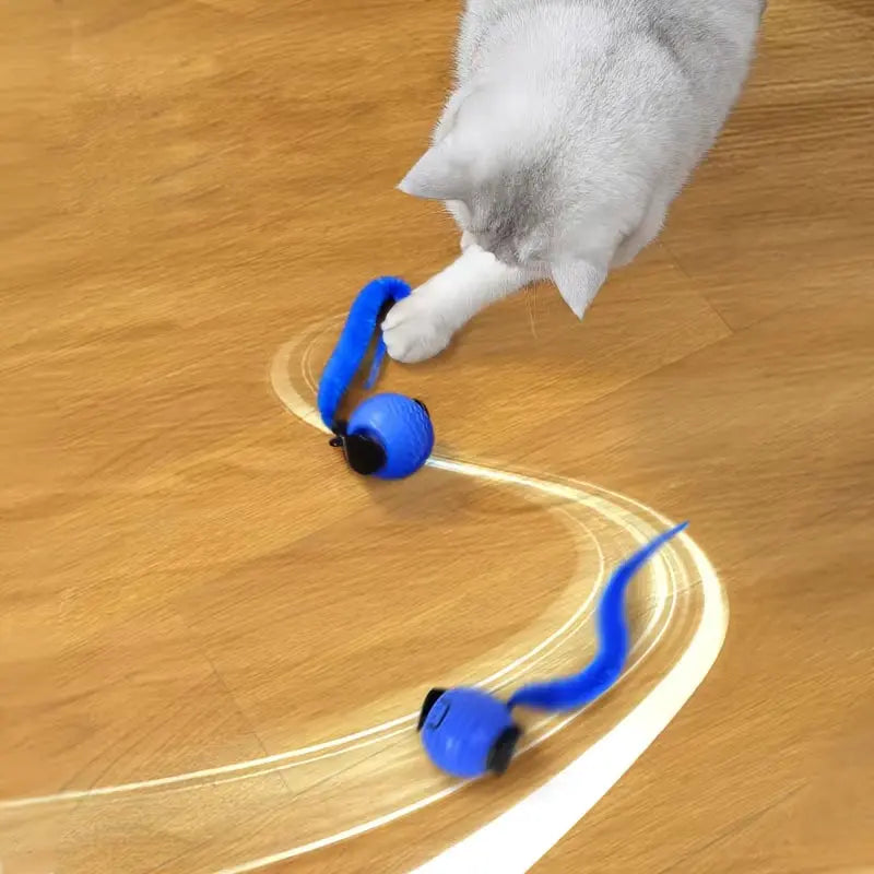 Smart Interactive Cat Toy Ball – Automatic Rolling Pet Toy for Active Indoor Cats