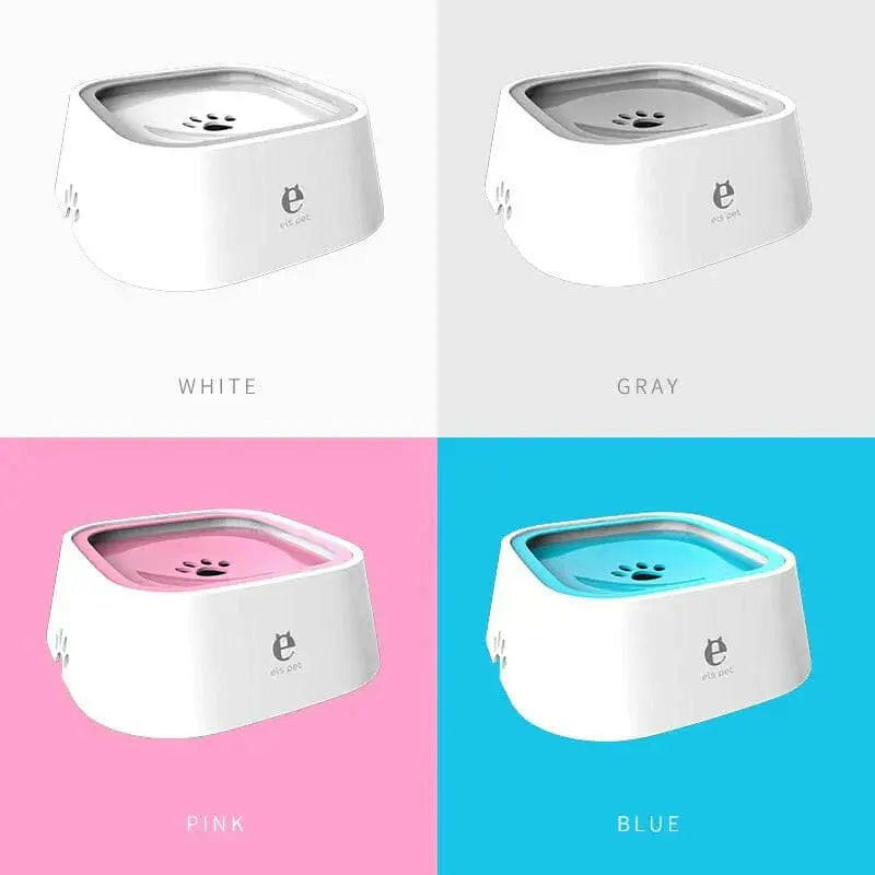 Non-Spill Dog Water Bowl with Floating Lid – Large Capacity, Anti-Skid, Keeps Pet’s Face & Floor Dry