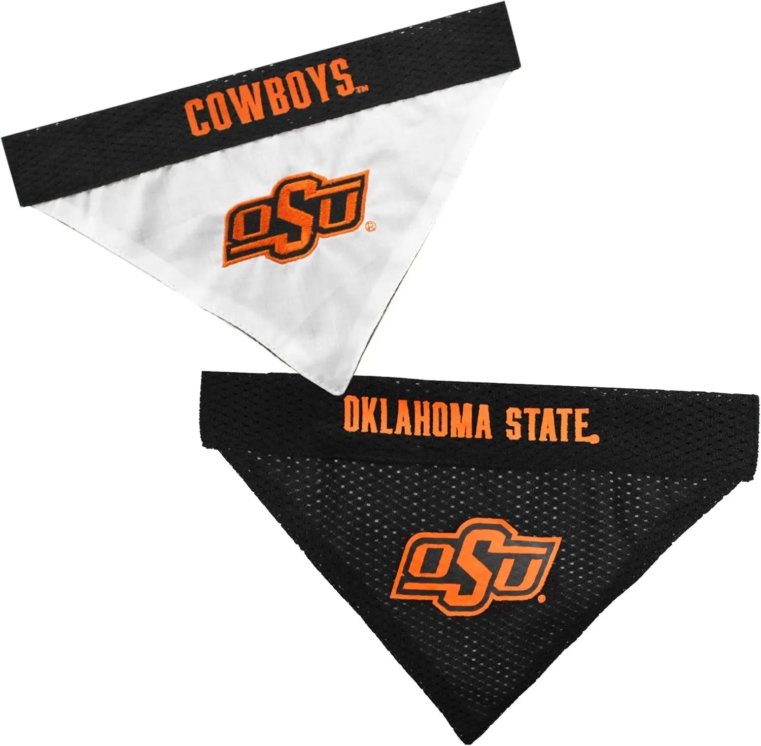 Official NCAA Collegiate Pet Bandana – Game Day Gear for Dogs & Cats Oklahoma State Cowboys Large X-Large