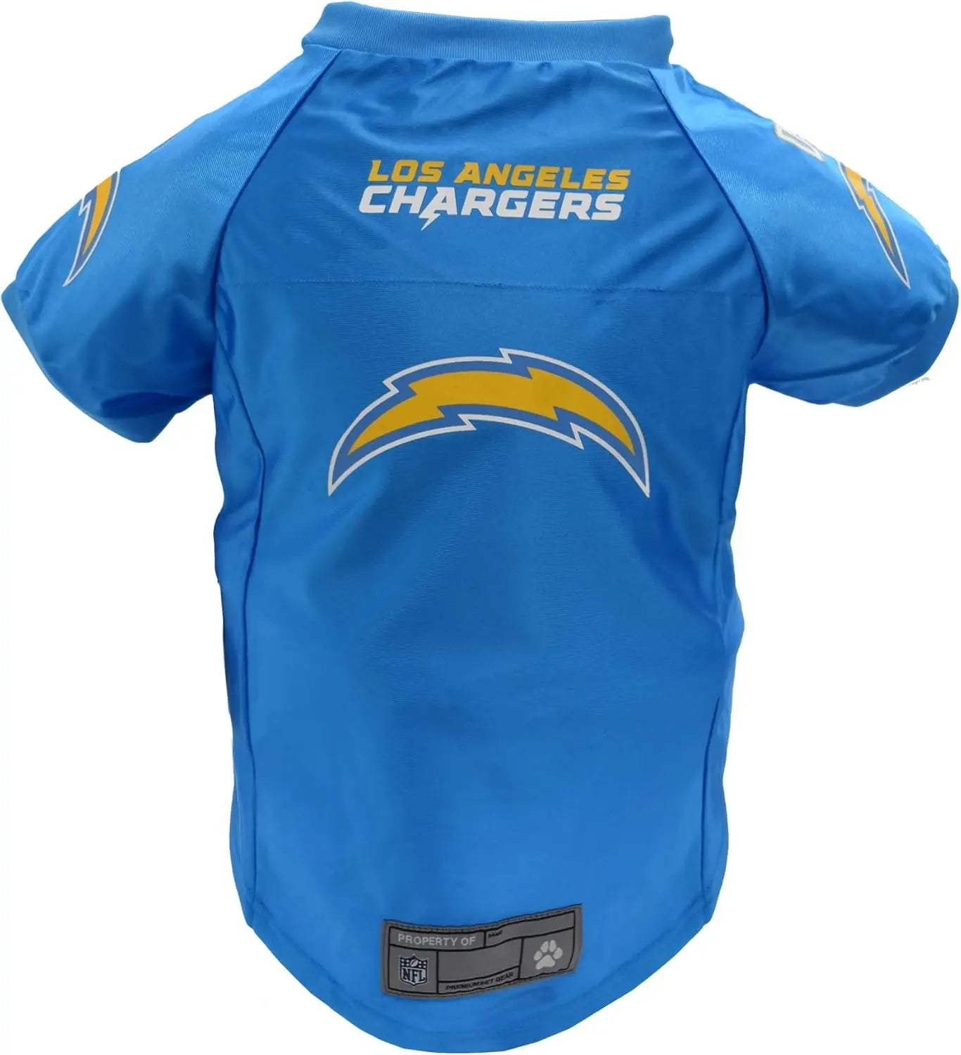 NFL Licensed Pet Jersey – Unisex Dog & Cat Football Apparel Los Angeles Chargers