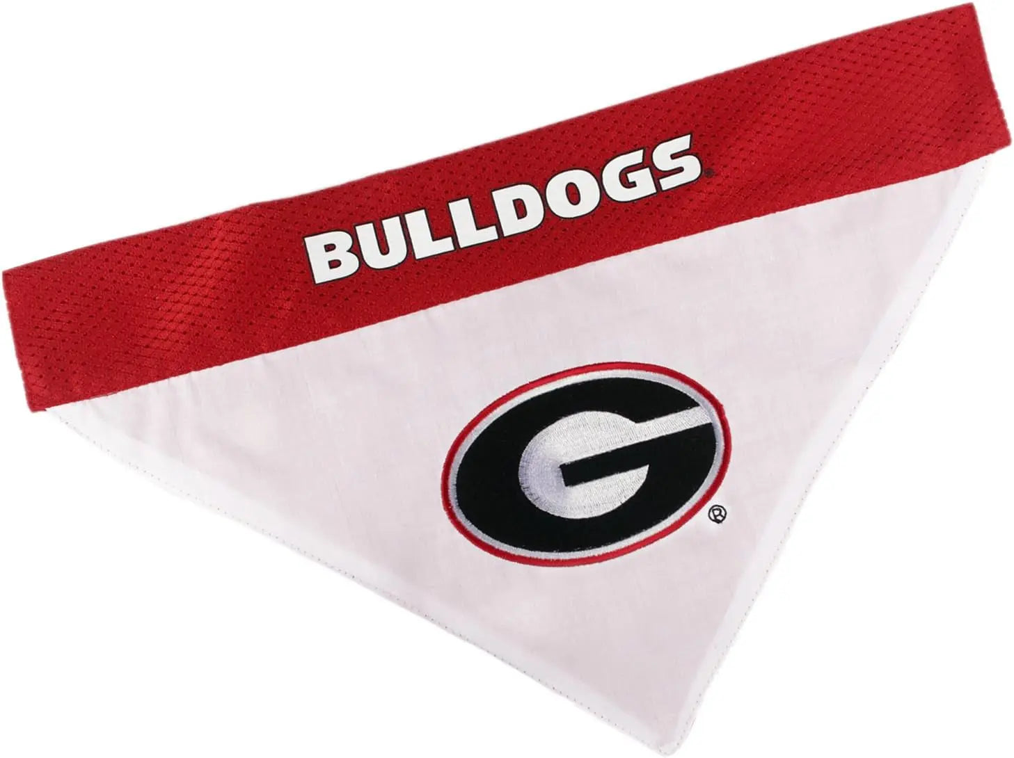 Official NCAA Collegiate Pet Bandana – Game Day Gear for Dogs & Cats Georgia Bulldogs Large X-Large