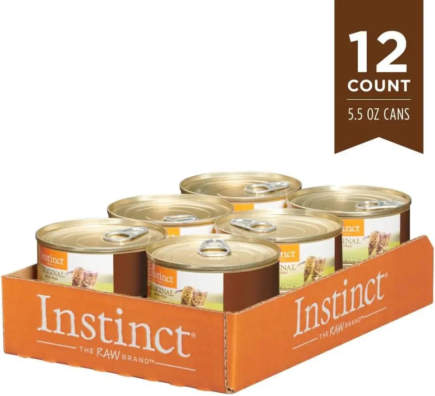 Natural Rabbit Recipe Canned Cat Food, Grain-Free 5.5oz (Case of 12 or 24)