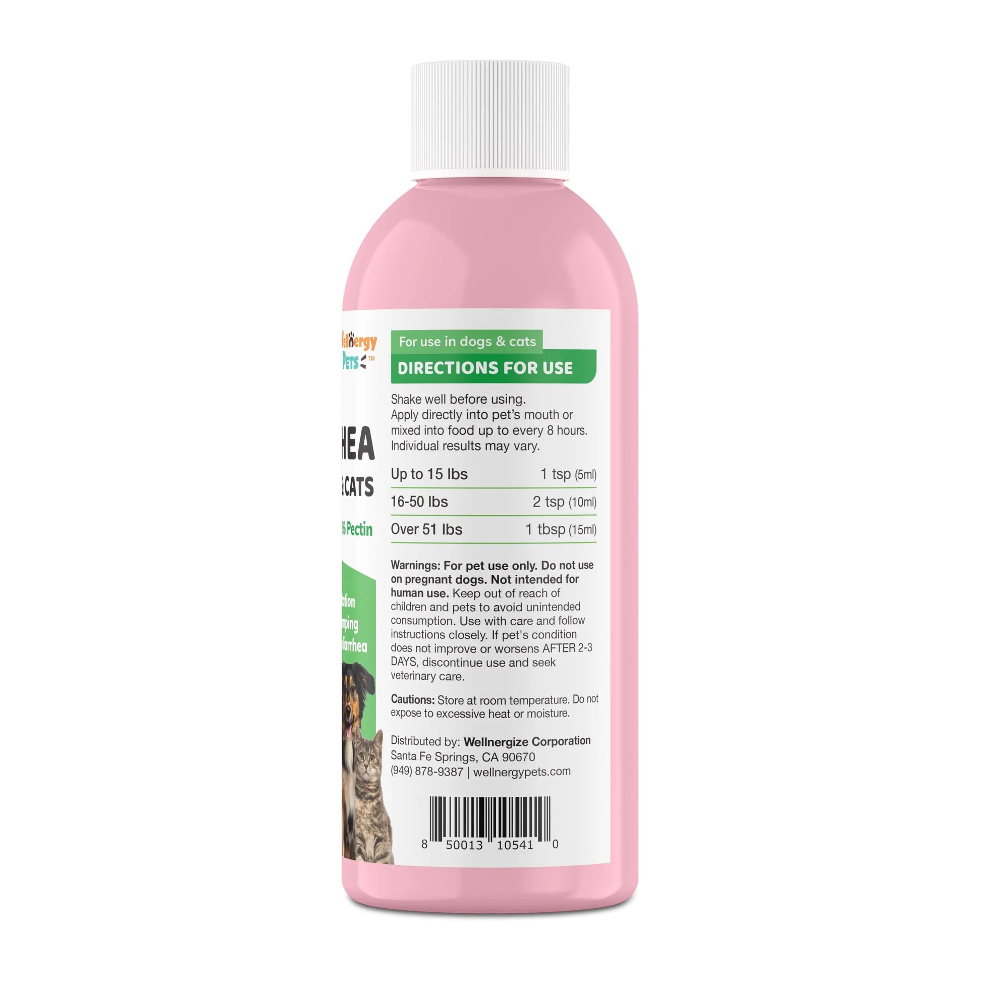 Anti-Diarrhea for Dogs & Cats – 4 oz | Fast Relief for Upset Stomach, Gas & Loose Stool