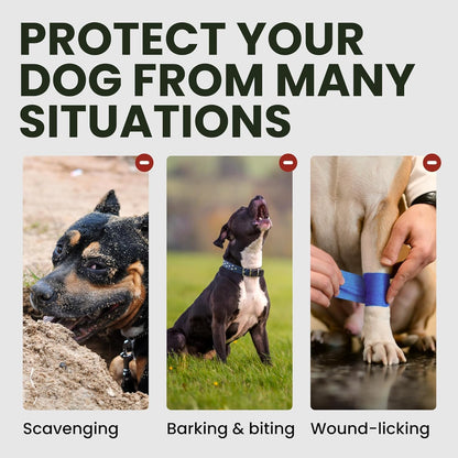 Breathable Metal Basket Dog Muzzle for Large Dogs with Leather Straps