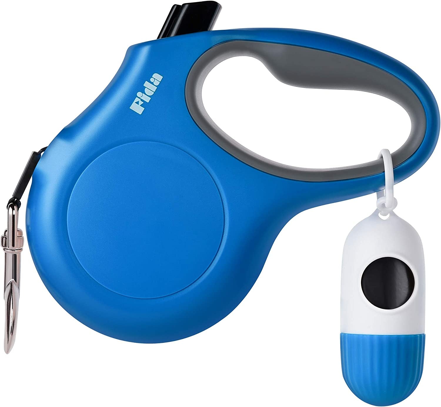 Retractable Dog Leash 16ft For Small Dogs Reflective Anti Slip Handle Bags Blue