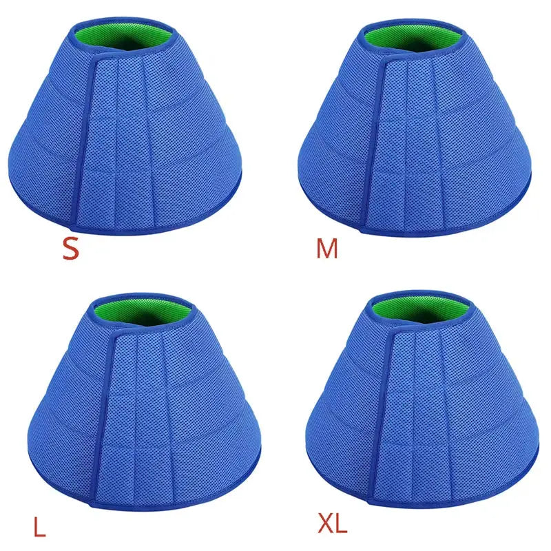 Soft Dog Recovery Cone Collar – Protective E-Collar for Surgery, Wound Healing & Chewing Prevention