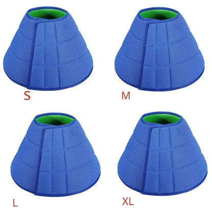 Soft Dog Recovery Cone Collar – Protective E-Collar for Surgery, Wound Healing & Chewing Prevention